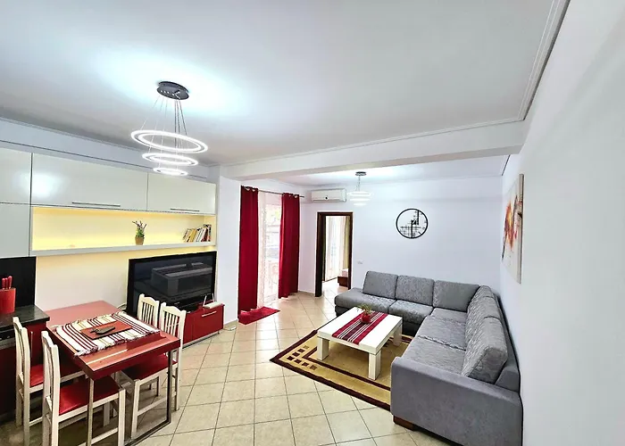Saranda Boulevard Apartment アパート Sarandë