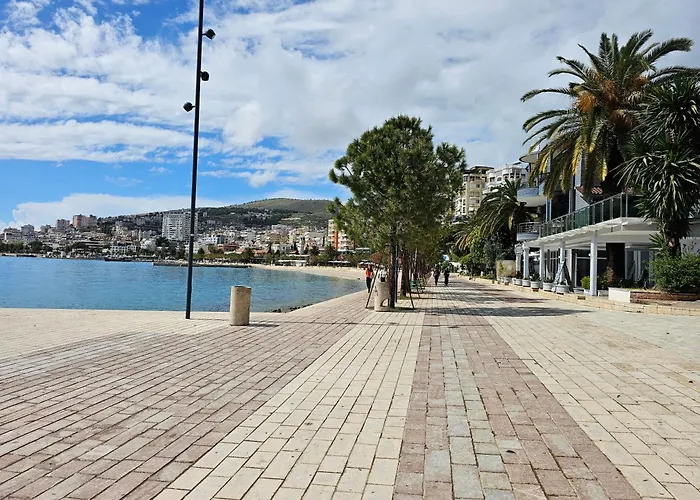 アパート Saranda Boulevard Apartment *